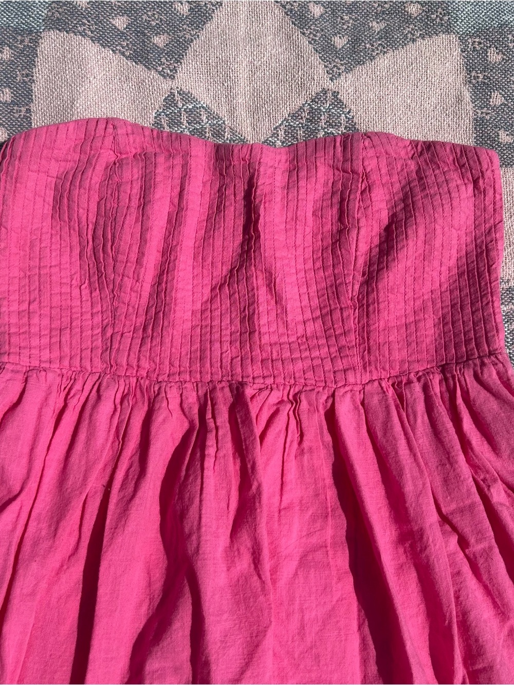 Strapless Pink mini dress!!!